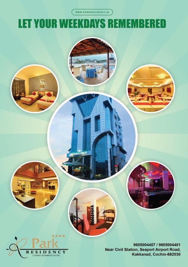 Hotel Park Residency, Kakkanad Kochi Екстер'єр фото